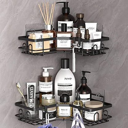 Skruvfri badrumshylla 2-Set